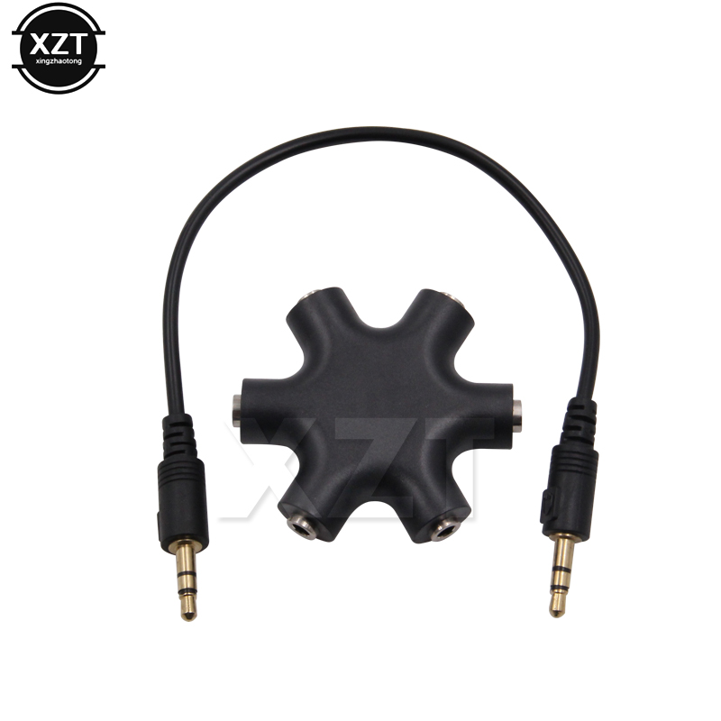 Audio And Music Splitter - 3.5mm Jack Earphone Audio Splitter 1