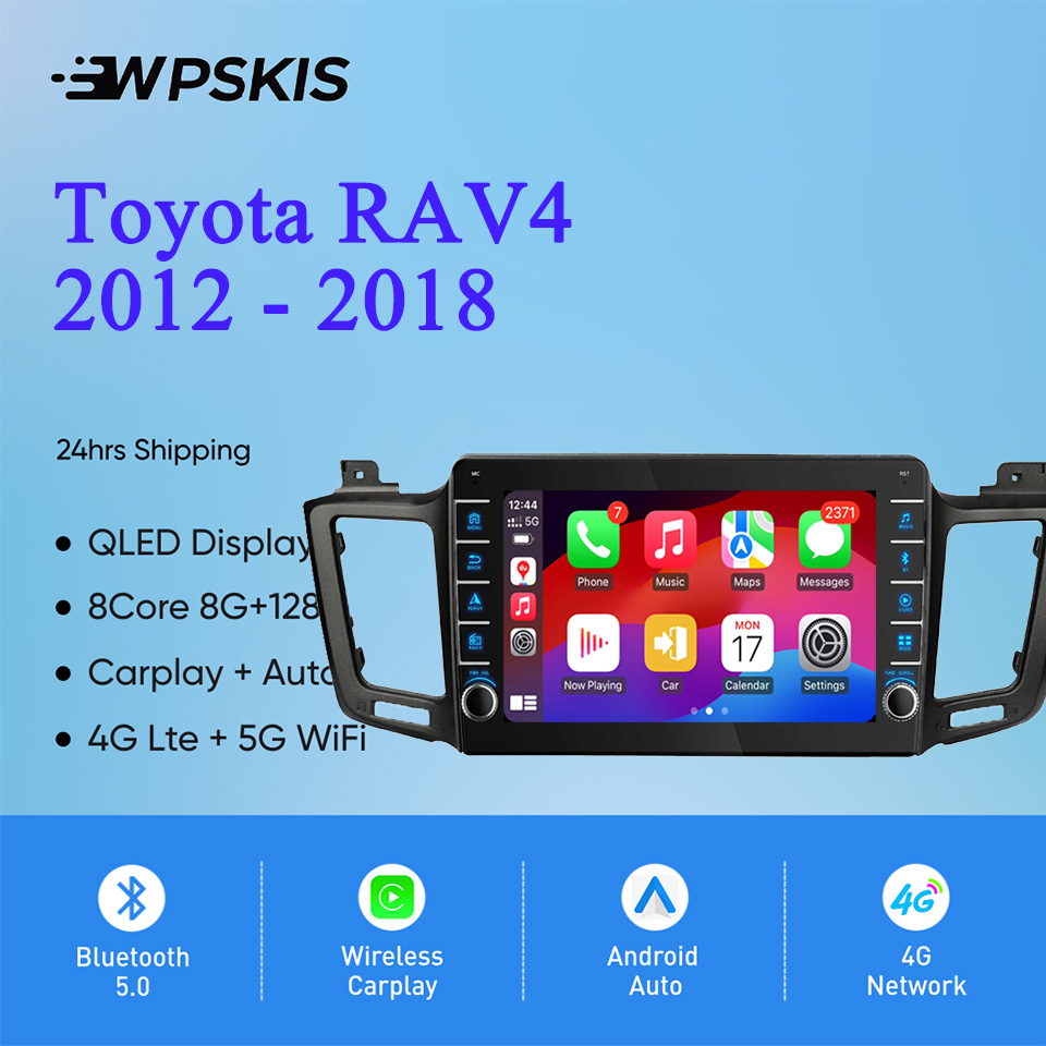 Audio Music India - For Toyota RAV4 2012 - 2018