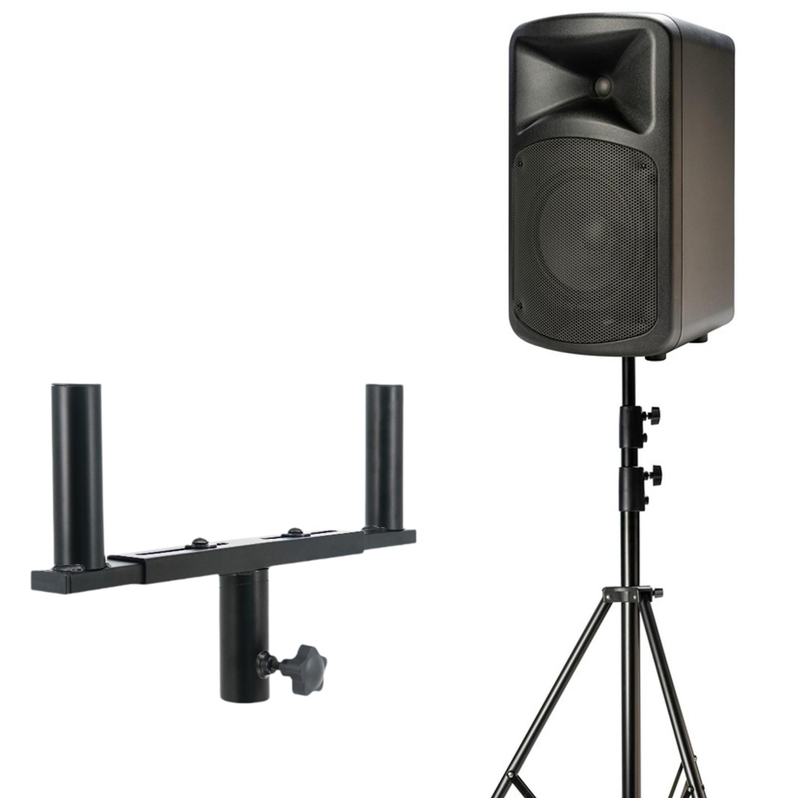 Speaker Stand Tripod - Double Speaker Mount Floor-Standing Tripod Multifunctional