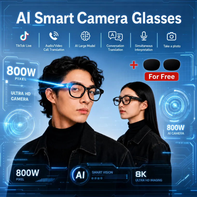 AI Smart Shooting Glasses, Sup - đánh giá và giá Audio Music Free Online