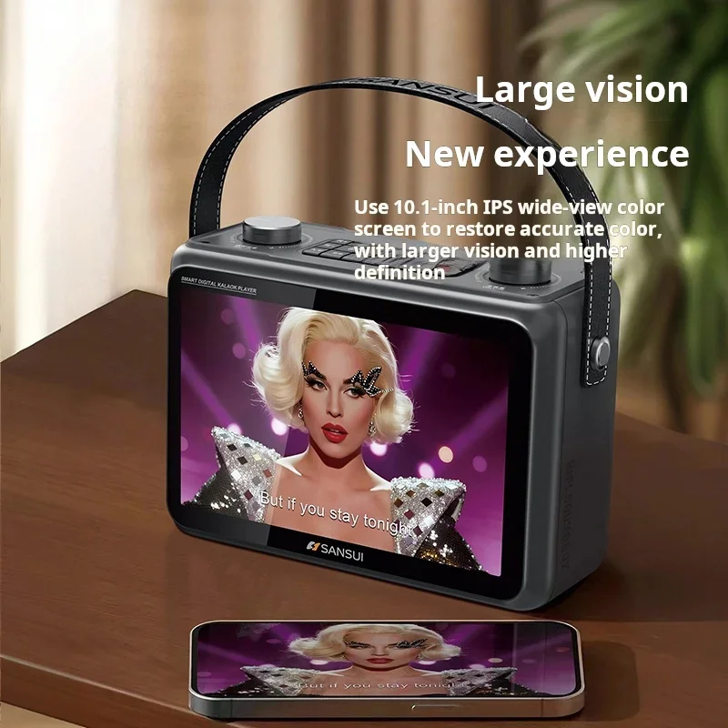 SANSUI K115 LED Screen 10.1-in - đánh giá và giá Audio Music Lyrics