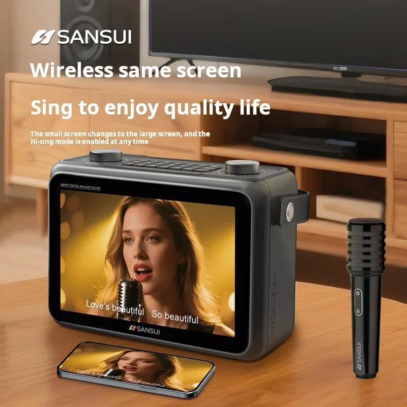 SANSUI K115 LED Screen 10.1-in - đánh giá và giá Audio Music Lyrics