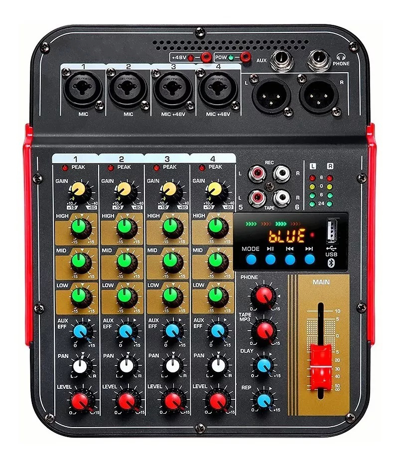 Audio Mixer Bluetooth and Reve - đánh giá và giá Audio Music Recorder