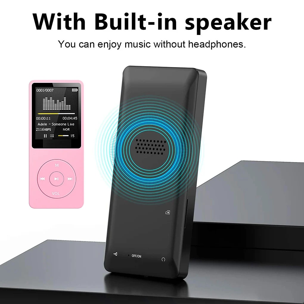 Portable MP3 Player Rechargeab - đánh giá và giá Audio Music Recorder