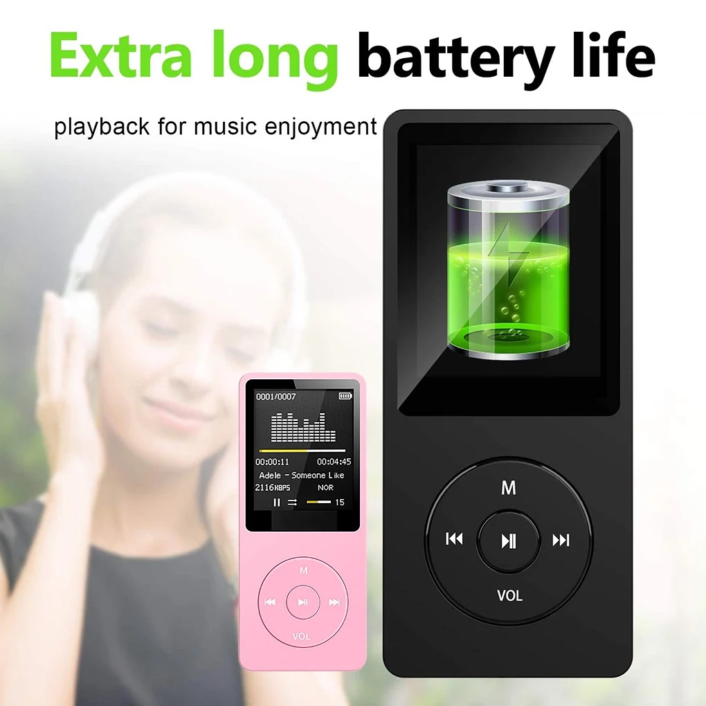 Portable MP3 Player Rechargeab - đánh giá và giá Audio Music Recorder