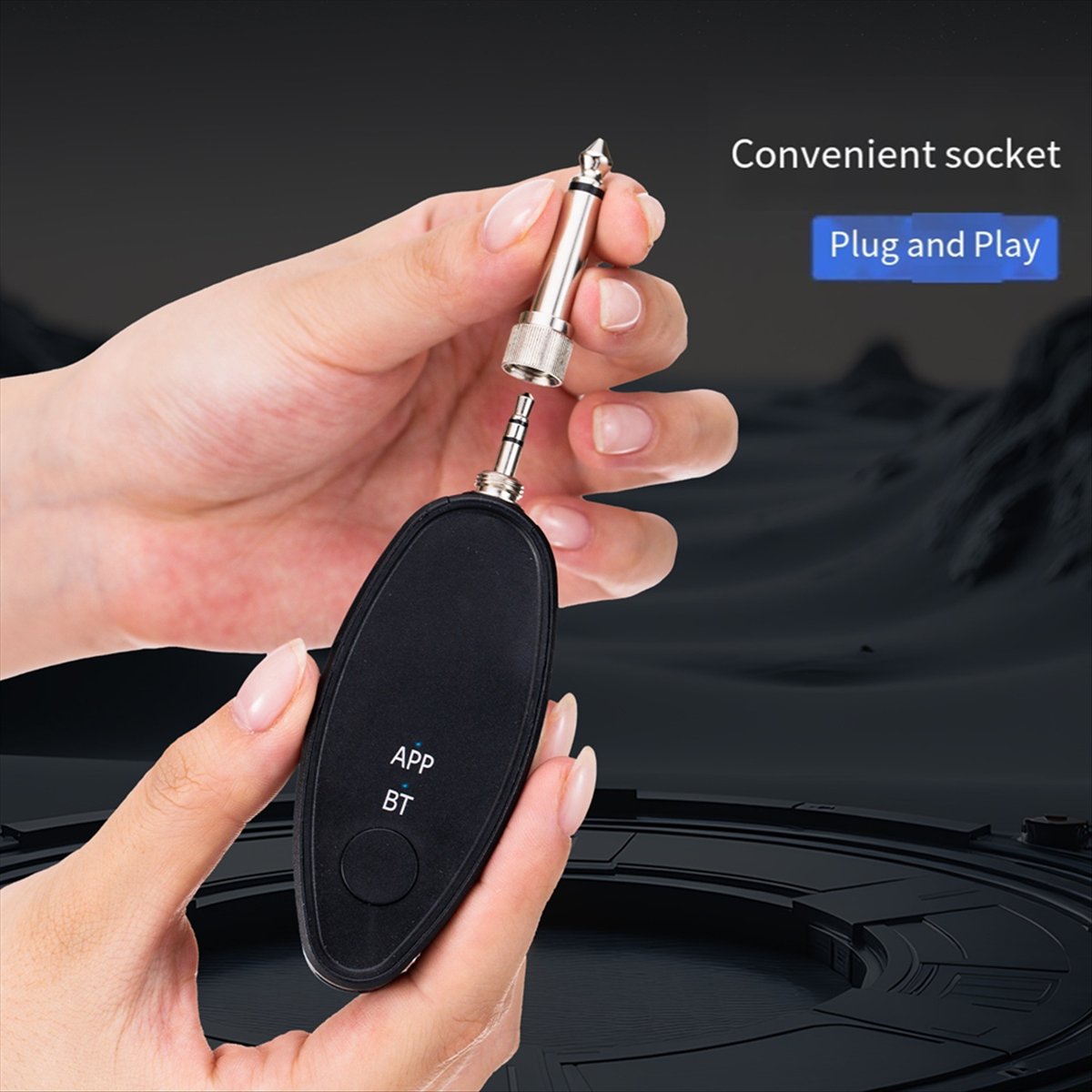 Audio Receiver Adapter 3.5/6.5 - đánh giá và giá Audio And Music Splitter