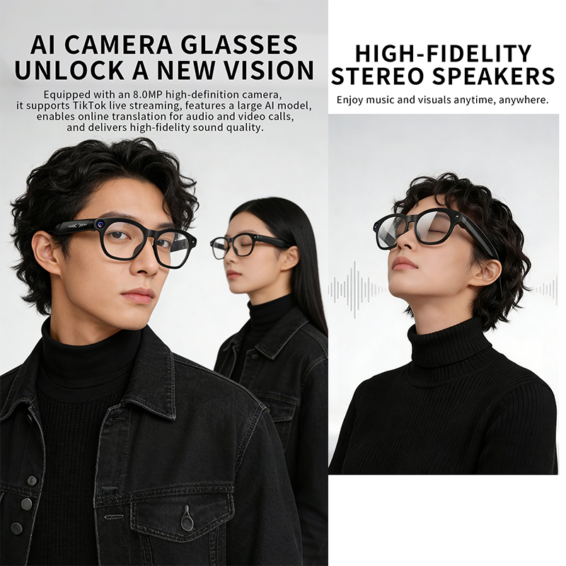 2026 New Smart Glasses 800W Ca - đánh giá và giá Audio Music Free Online
