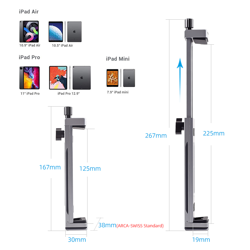 Universal Aluminum Alloy Table - đánh giá và giá Speaker Stand Tripod