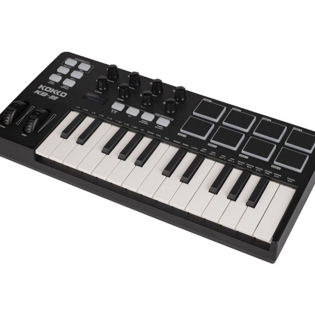 25-Key MIDI Controller Keyboar - đánh giá và giá Midi Controller Pad
