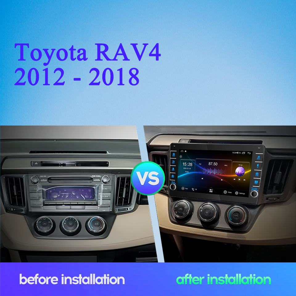 For Toyota RAV4 2012 - 2018 Ca - đánh giá và giá Audio Music India