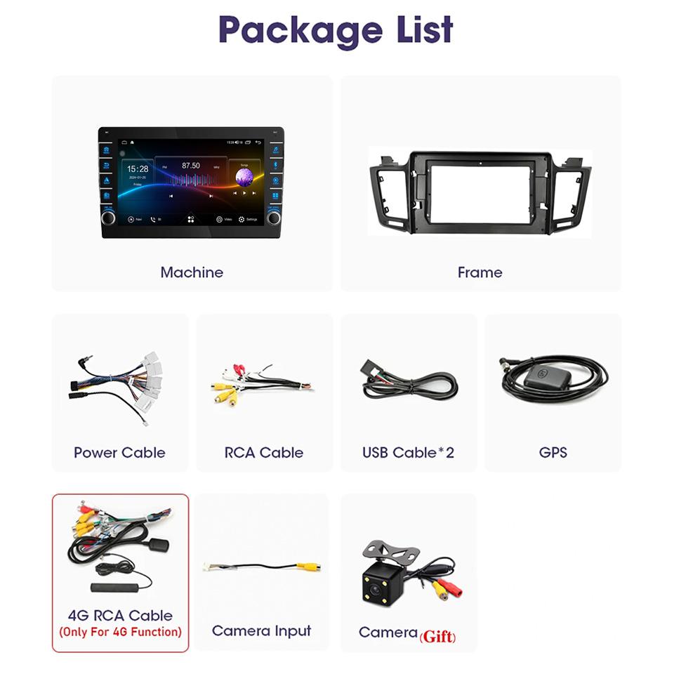 For Toyota RAV4 2012 - 2018 Ca - đánh giá và giá Audio Music India