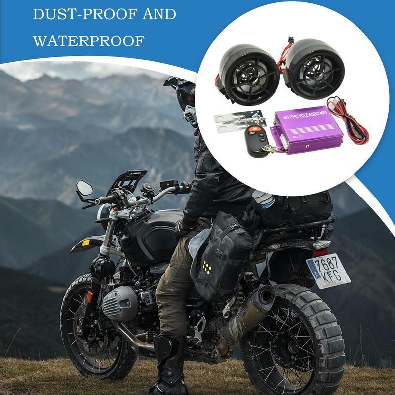 Motorcycle Bl uetooth Speaker  - đánh giá và giá Audio Music Player