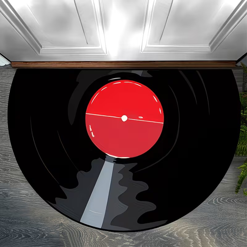 Retro Vinyl Record Half Round  - đánh giá và giá Audio Music Recorder