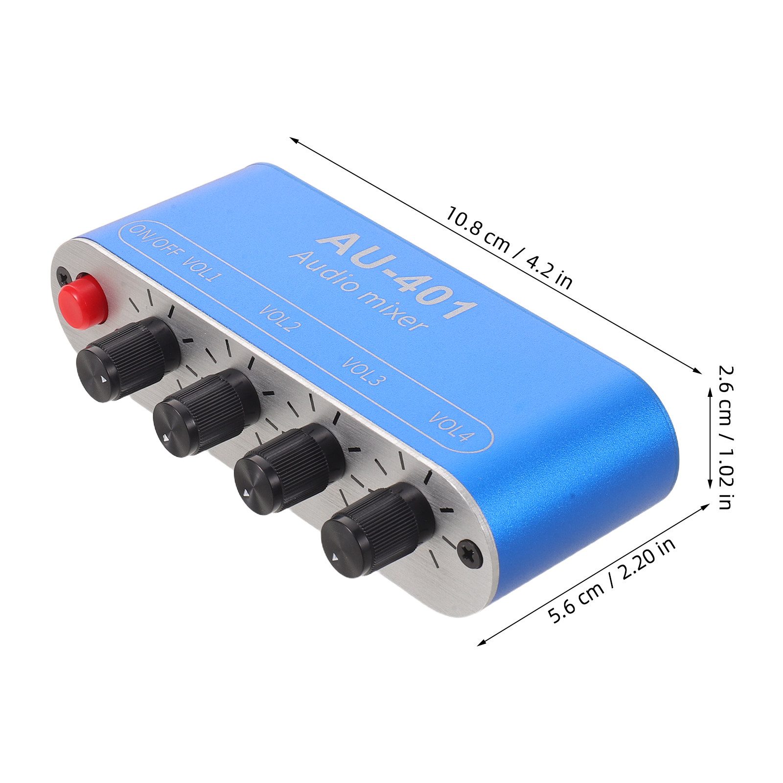 4 Channel Audio Mixer Compact  - đánh giá và giá Portable Amplifier Mini