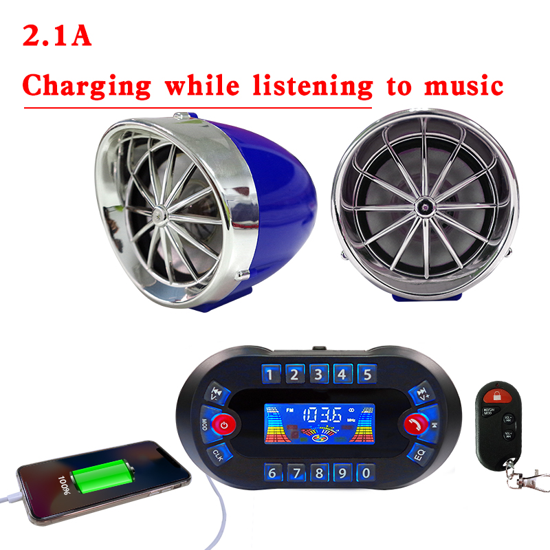 MT730 Motorcycle Bluetooth Spe - đánh giá và giá Audio Music Player