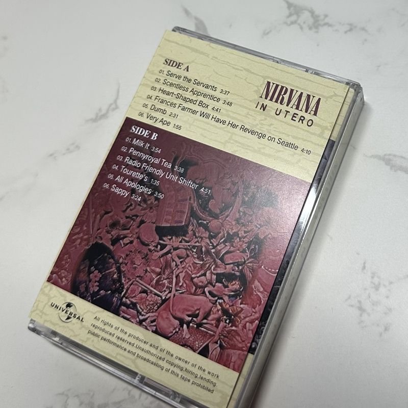 Western Rock Music Cassette Ta - đánh giá và giá Audio Music Lyrics