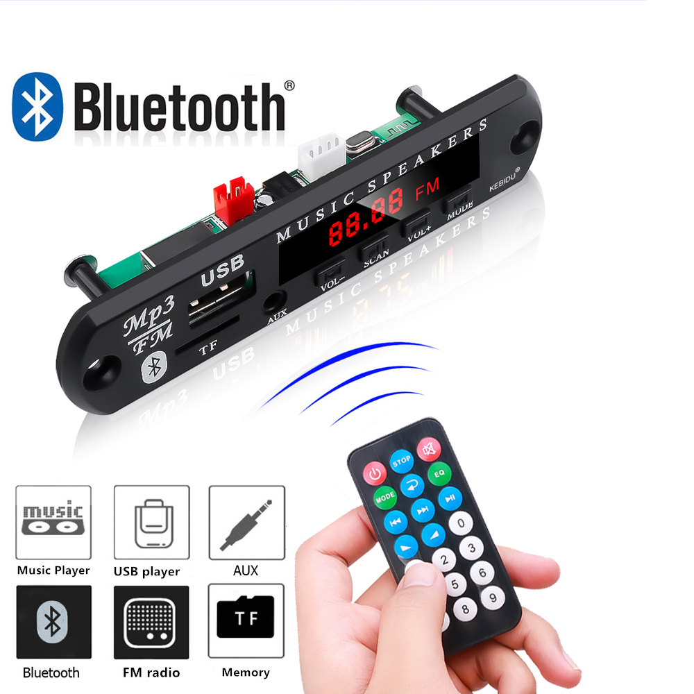 1-5PCS 9V 12V MP3 WMA Decoder  - đánh giá và giá Audio Music Recorder