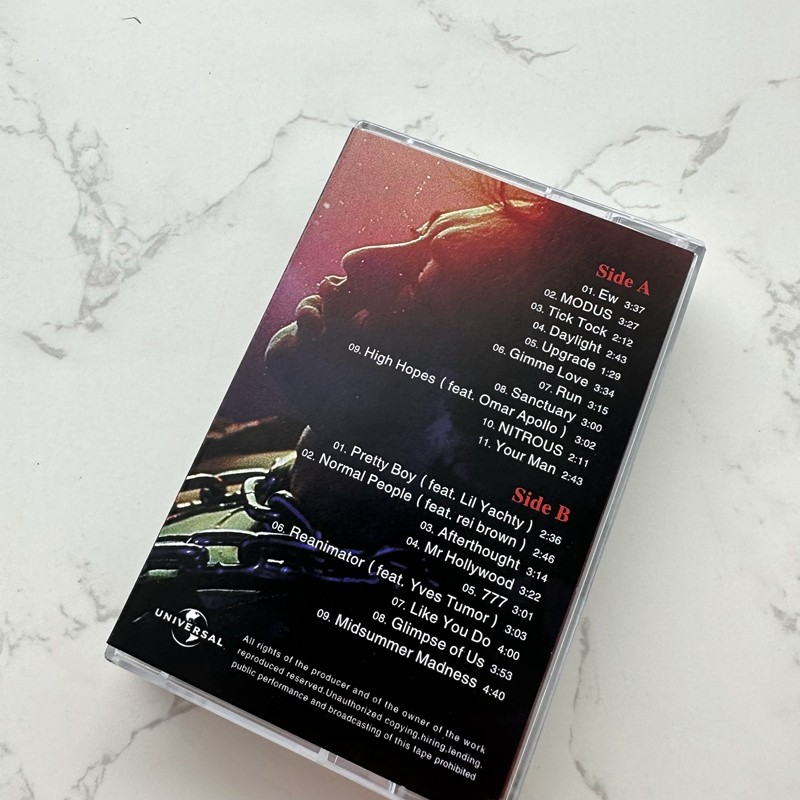 Retro Audio Cassette Tape Unop - đánh giá và giá Audio Music Lyrics