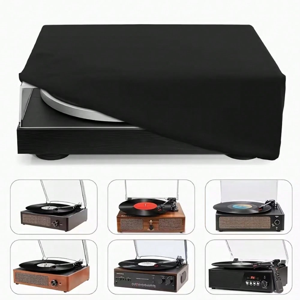 Vinyl Record Player Dust Cover - đánh giá và giá Audio Music Recorder