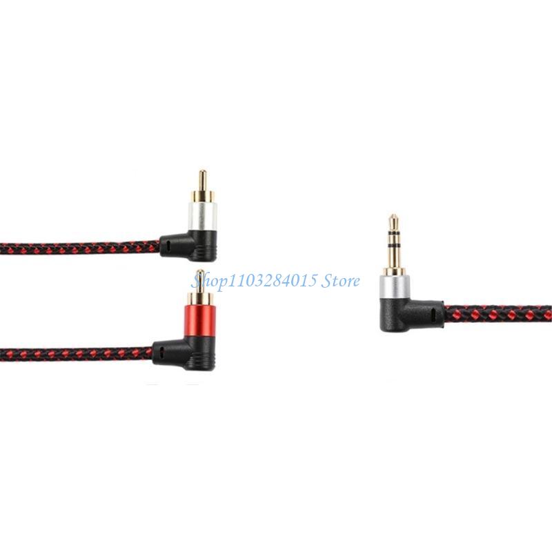 R6FF 90 ° RCA Cắm Cáp 3.5mm đế - đánh giá và giá Audio And Music Splitter