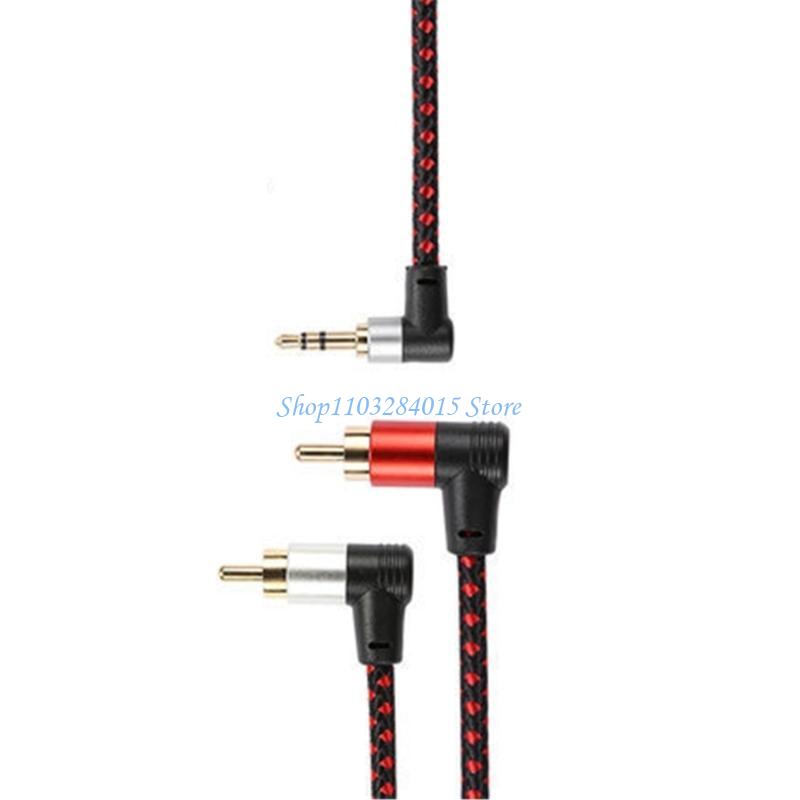 R6FF 90 ° RCA Cắm Cáp 3.5mm đế - đánh giá và giá Audio And Music Splitter