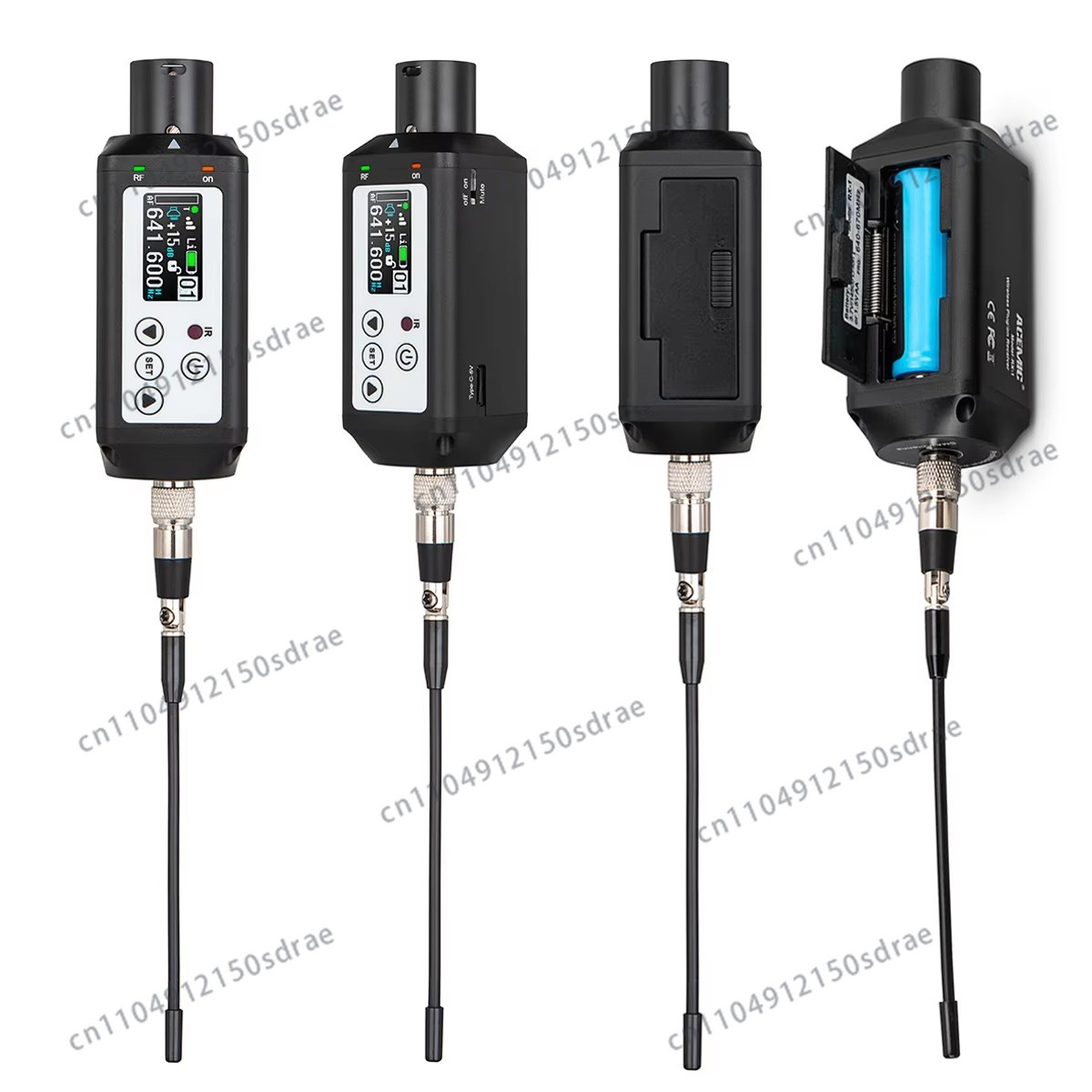 Acemic RX-1and TR-1 Plug-On Wi - đánh giá và giá Xlr Microphone Condenser