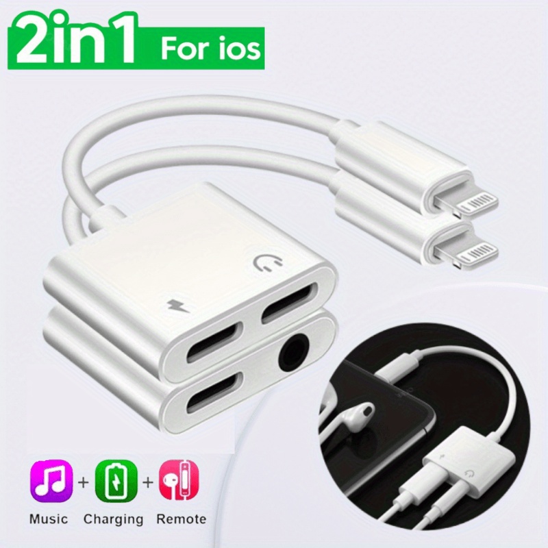 Dual‑Port 2‑in‑1 Lightning Spl - đánh giá và giá Audio And Music Splitter