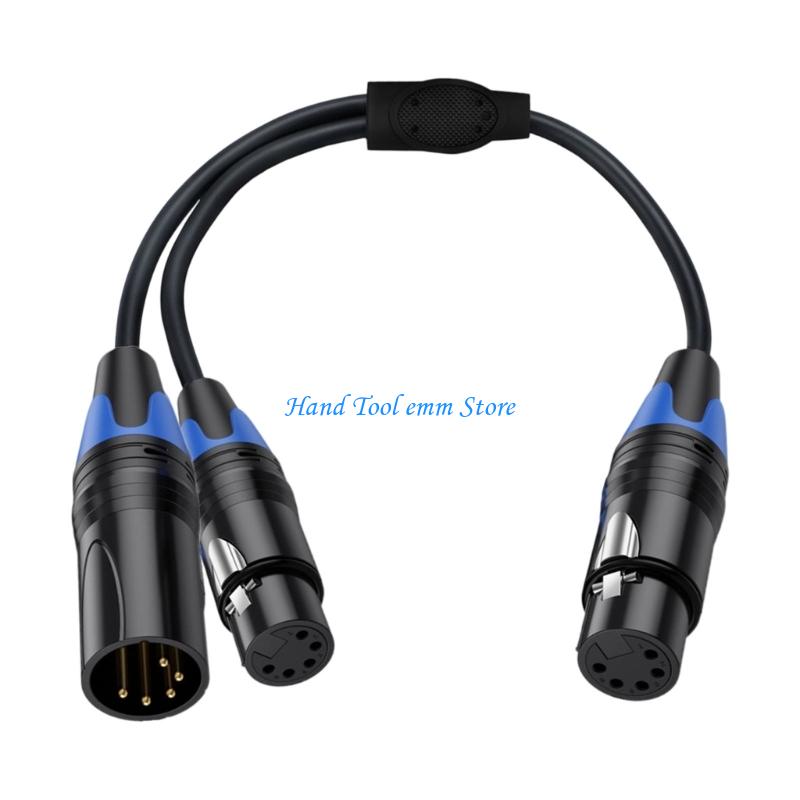 H37F 5Pin XLR Cáp Chuyên Nghiệ - đánh giá và giá Audio And Music Splitter