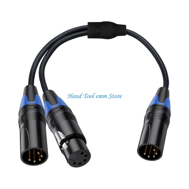 H37F 5Pin XLR Cáp Chuyên Nghiệ - đánh giá và giá Audio And Music Splitter