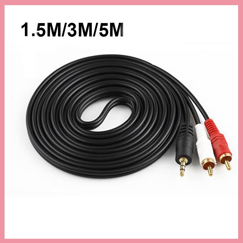 3.5mm Stereo Male Plug to 2 RC - đánh giá và giá Audio And Music Splitter