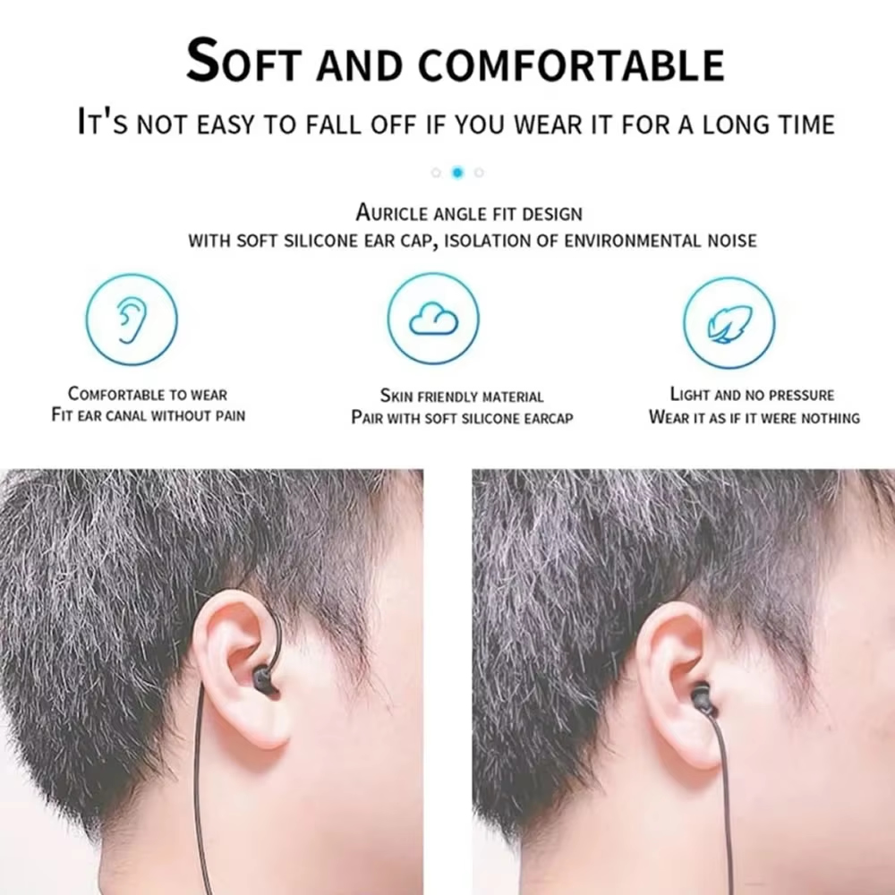 3.5mm Short Wired Headphones S - đánh giá và giá Audio Music Player
