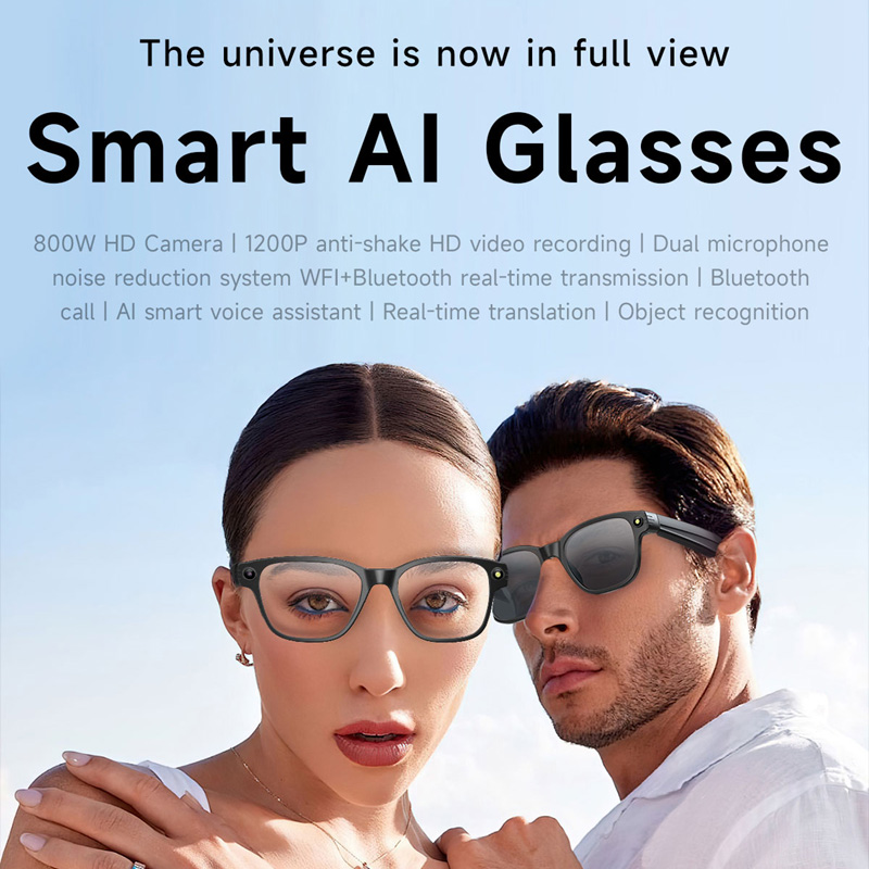 AI Smart Glasses 8 Million Cam - đánh giá và giá Audio Music Player