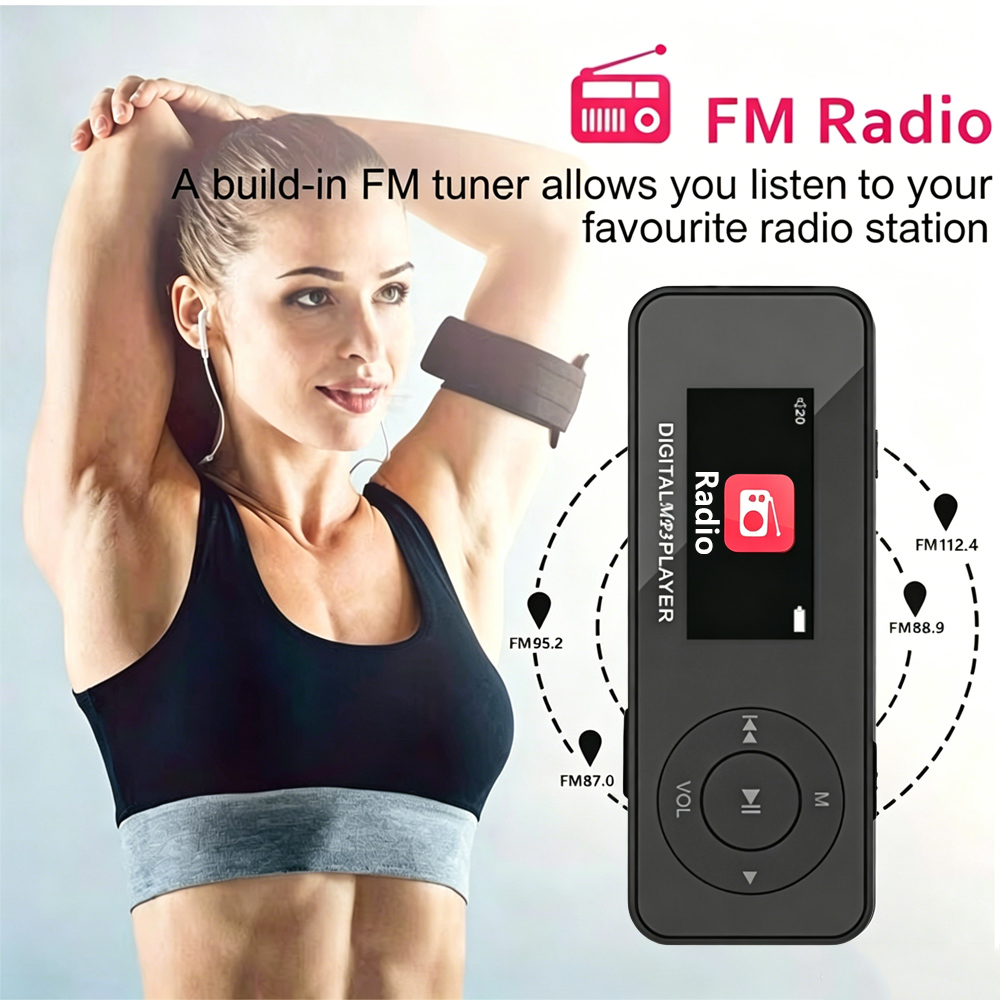 KEBIDU Bluetooth MP3 Music Pla - đánh giá và giá Audio Music Recorder