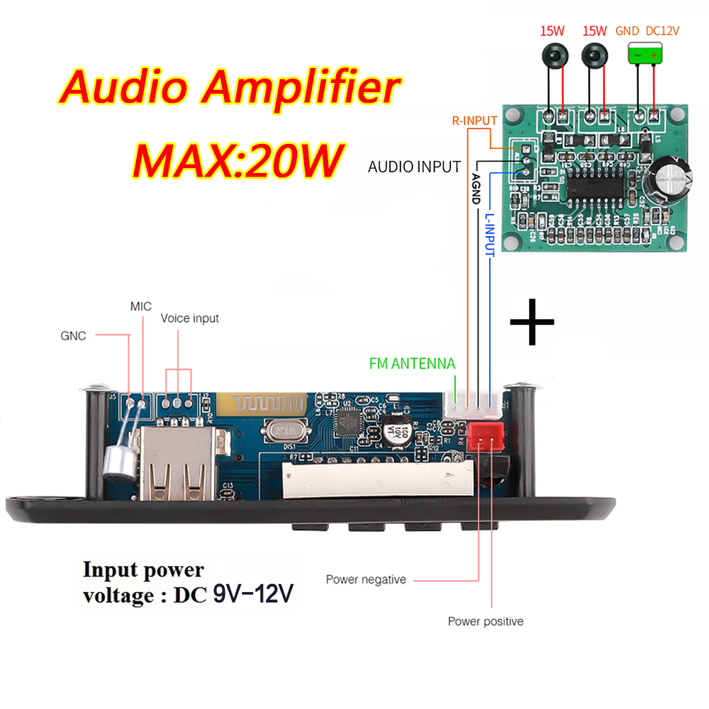 KEBIDU 9V 12V MP3 WMA Mô Đun Â - đánh giá và giá Audio Music Recorder