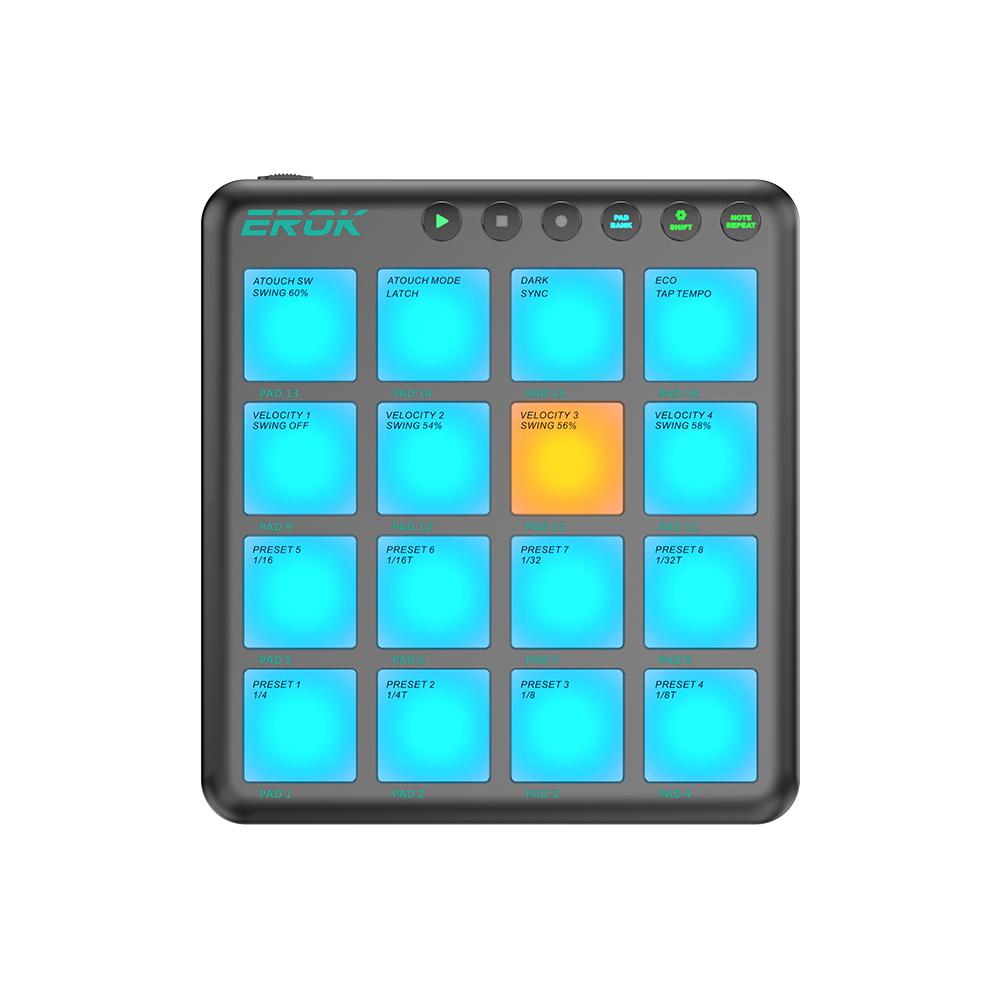 EROK PocketBeats MIDI Controll - đánh giá và giá Midi Controller Pad