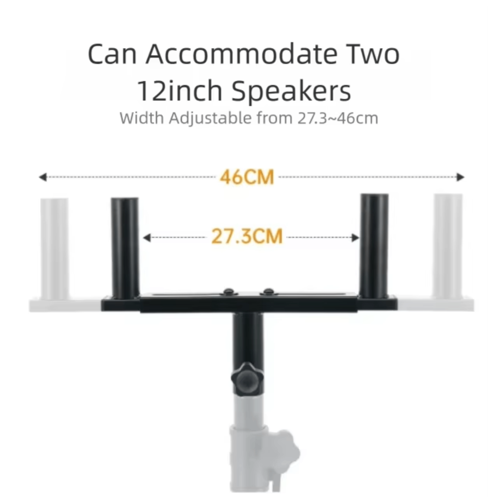 Double Speaker Mount Floor-Sta - đánh giá và giá Speaker Stand Tripod